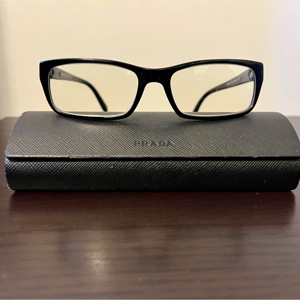 Prada eyeglasses with case